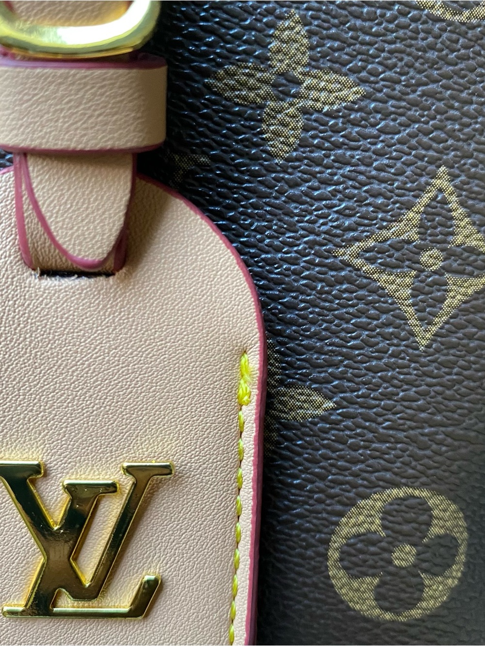 FASHION DESIGNER INSPIRED MONOGRAM SHOULDER BAG - Picture 9 of 16